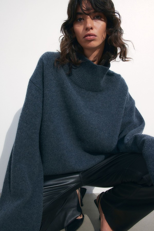 Oversized Cashmere-Blend Jumper from H&M