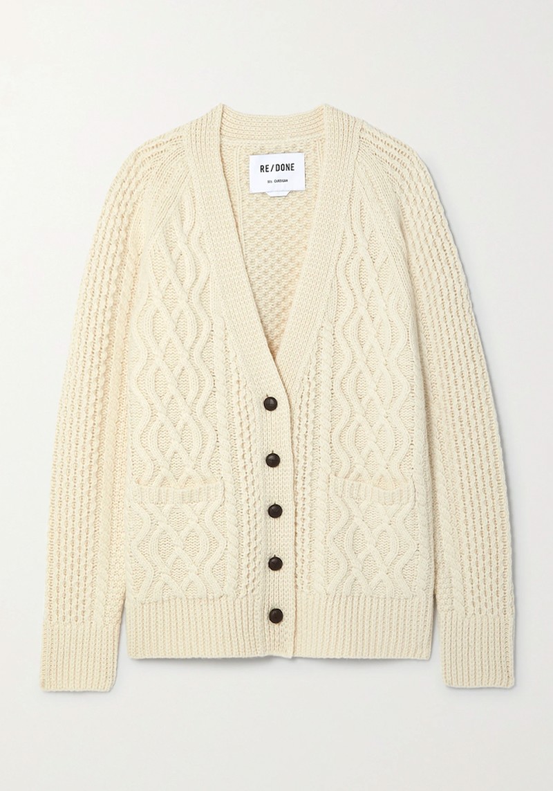 90s Oversized Cardigan from Re/Done
