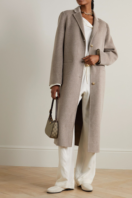 Mill Wool & Cashmere-Blend Coat from LouLou Studio