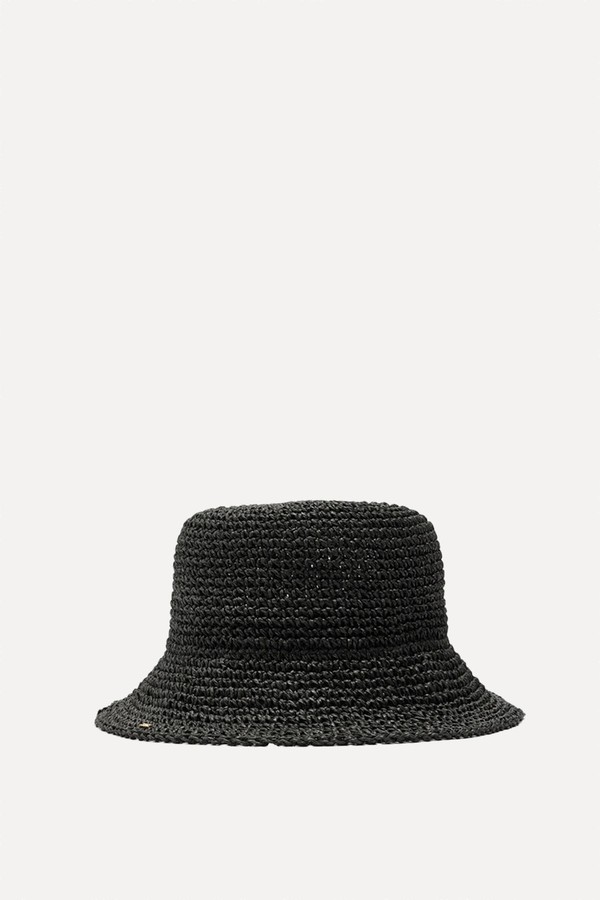Hat With Straw Effect from Parfois