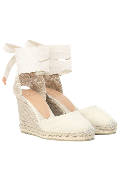 Carina Canvas Wedge Espadrilles from Castañer