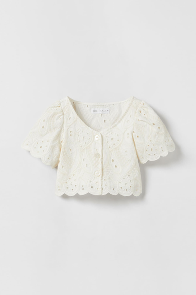 Swiss Embroidery Top 