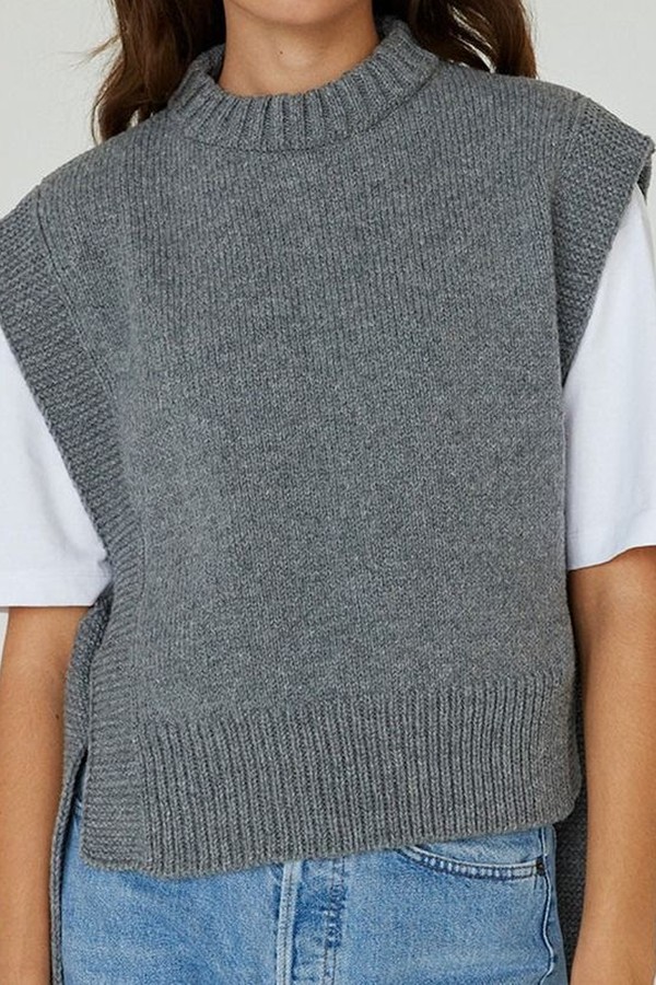 Kalvos Merino Wool Vest from The Knotty Ones