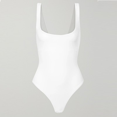 Mott Stretch Jersey Thong Bodysuit from Commando