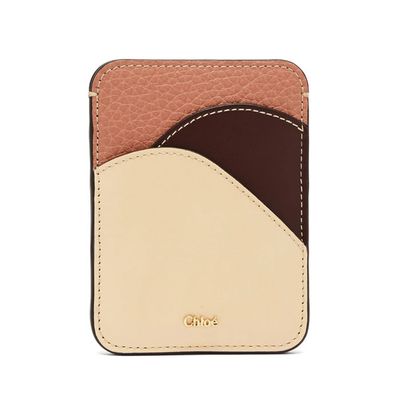 Walden Colour-Blocked Leather Cardholder from Chloé