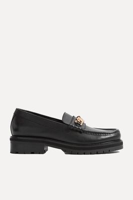 Charlotte Leather Loafers from Reiss