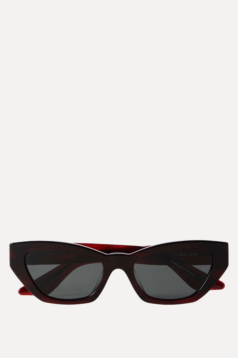 1961c Cat-Eye Acetate Sunglasses from OLIVER PEOPLES X Khaite