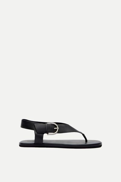 Brinley Buckle Toe Post Sandals from Hush