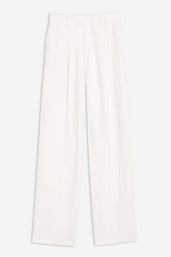 Ivory Essential Peg Trousers