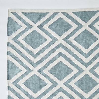 Teal Iris Rug