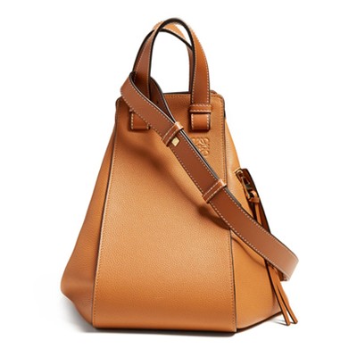 Hammock Medium Grained-Leather Tote from Loewe