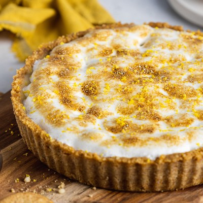 Biscuit Base Lemon Meringue Pie