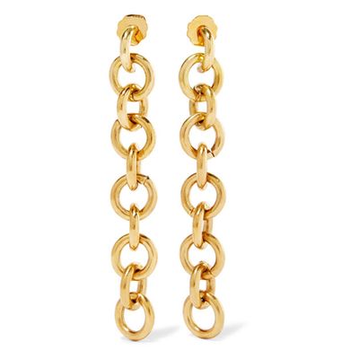 Fede Gold-Tone Earrings from Laura Lombardi