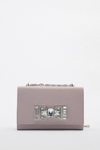 Bejewelled Crossbody Bag  from Zara