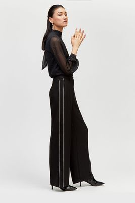 Diamante Wide Leg Trousers from Warehouse