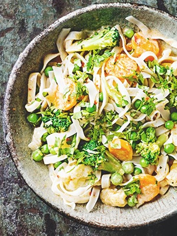 Thai Vegetables With Rice Noodles
