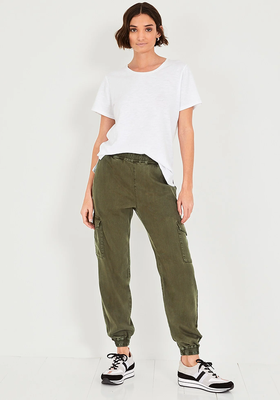Washed Cargo Trousers from Hush