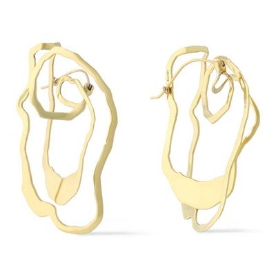 Vigano Gold-Plated Earrings from Ellery