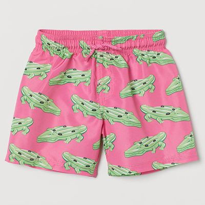 Crocodile Swim Shorts from H&M
