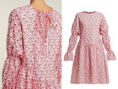 Peggy Broderie-Anglaise Cotton-Blend Dress from Shrimps
