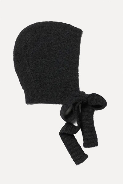 Knitted Bonnet Hat from Monki