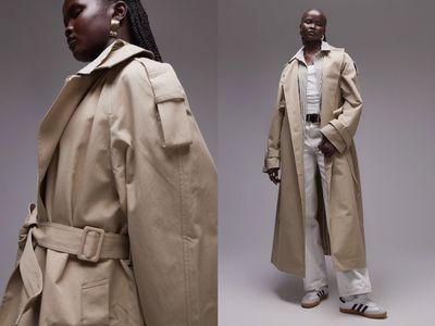 Minimal Trench Coat from topshop