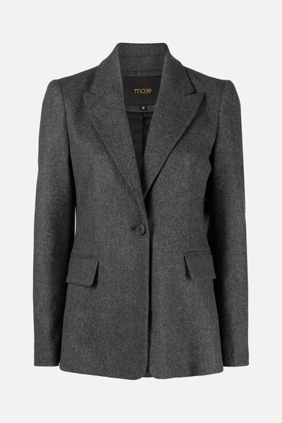 Single-Breasted Blazer from Maje