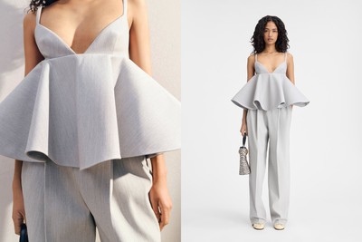 Le Haut Vela Flounce Top from Jacquemus