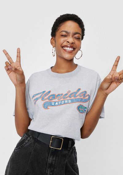 Vintage Oversized Graphic Short Sleeve T-Shirt from Nasty Gal