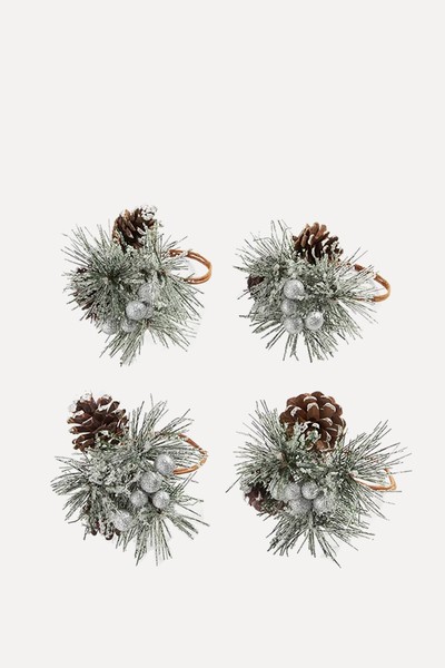 Pinecone Napkin Rings from John Lewis 