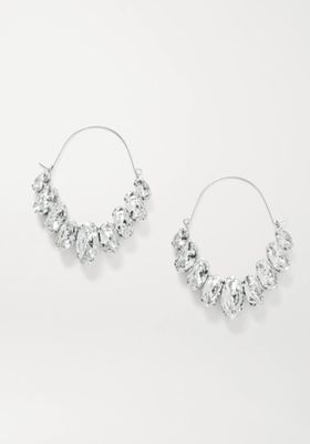 Ho La La Silver-Tone Crystal Earrings from Isabel Marant