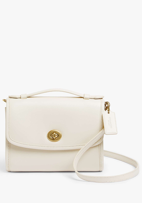 Kip Turnlock Leather Crossbody Bag from Coach