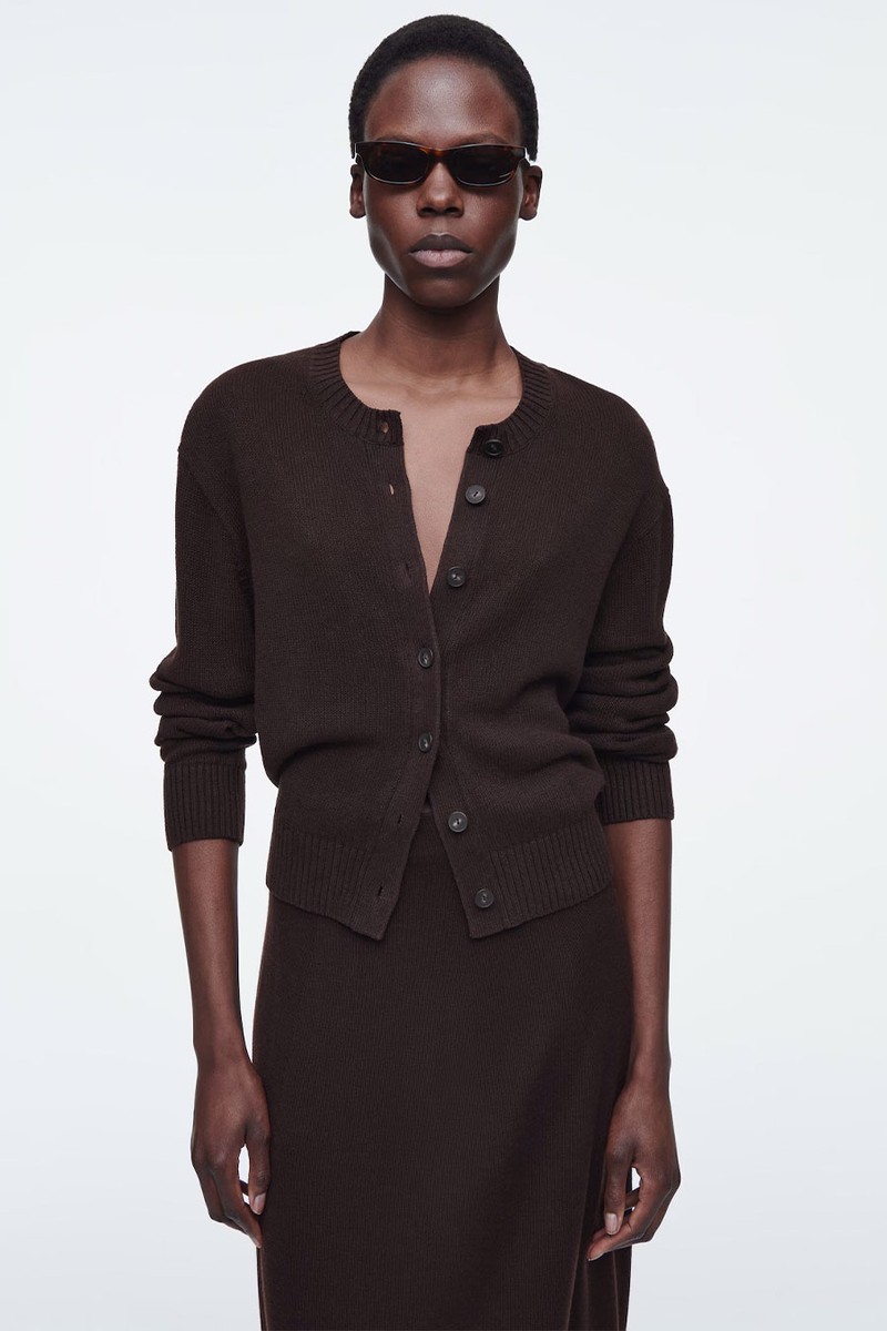 Knitted Linen Cardigan