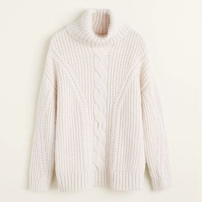 Chunky-Knit Sweater from Mango 