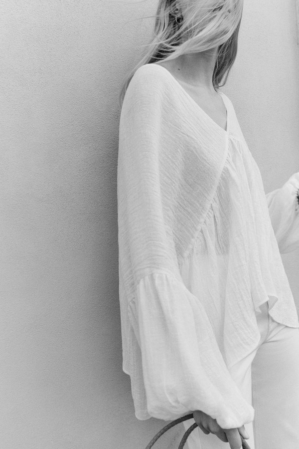 Waffle-Knit Linen Shirt from Massimo Dutti
