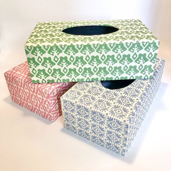Rectangle Tissue Box from Yateley Papers