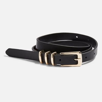 Black Skinny Belt from Topshop