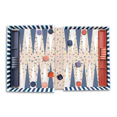 The Beach Backgammon from Gray Malin