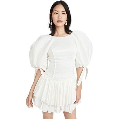 Overture Laced Ballet Mini Dress, £270.25 (was £450.42) | Aje