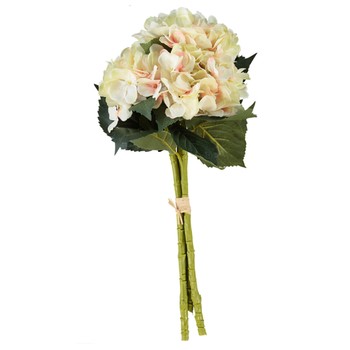 Cream & Green Artificial Hydrangea Bundle 