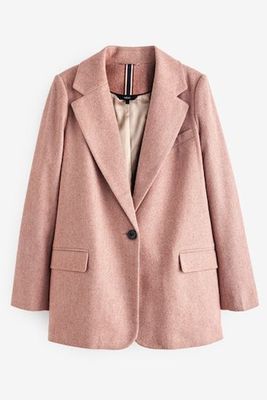 Single Breasted Blazer Coat from Next