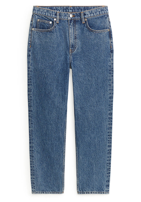 Regular Cropped Non-Stretch Jeans from Arket