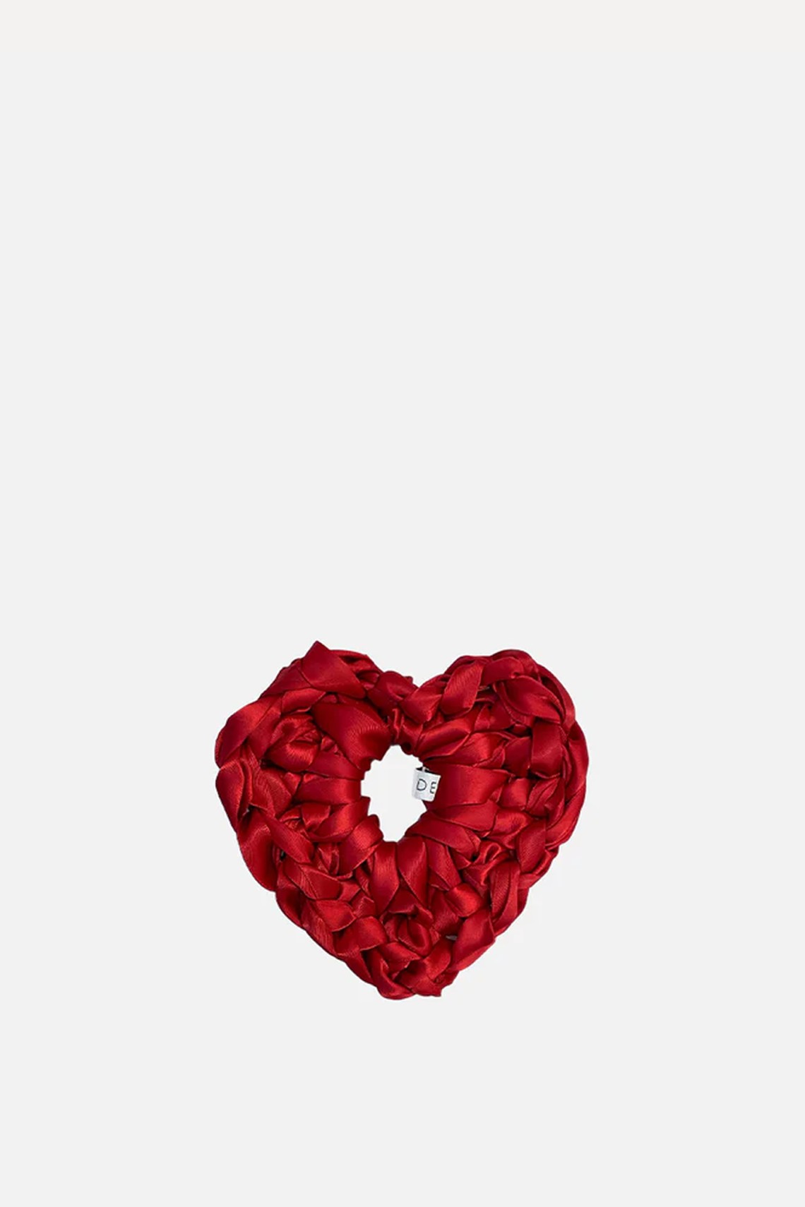 Lipstick Heart Hair Scrunchie from Koi Bird