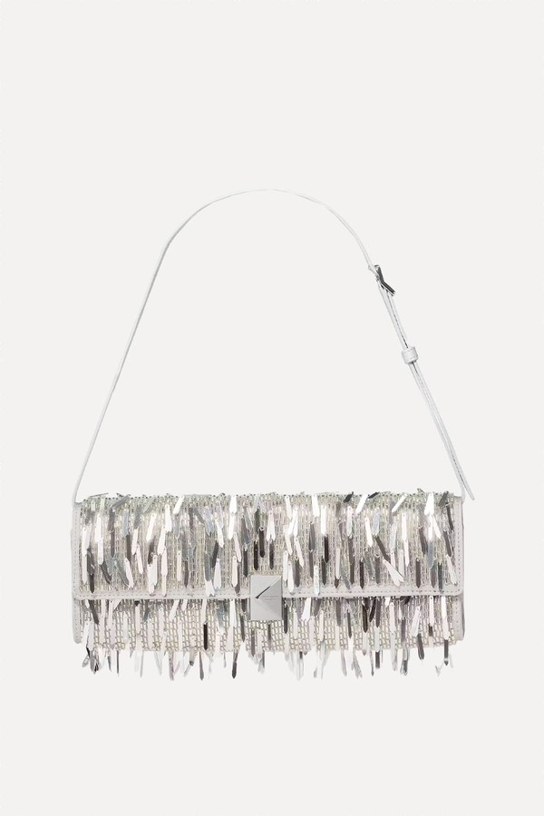 Deco Sequined Fringe Soft Mini Shoulder Bag from  Kate Spade