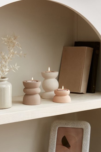 Set of 3 Skandi Candle Holders from Laura Ashley