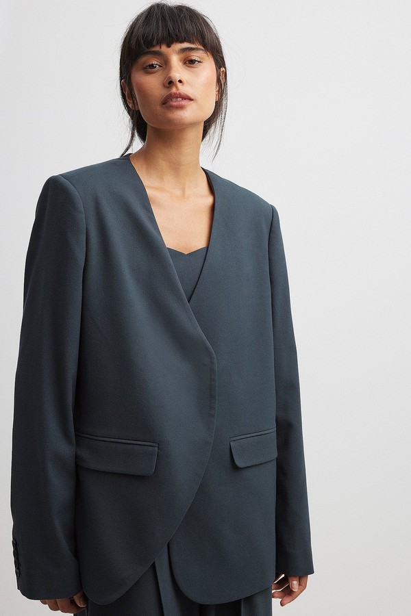 V-Neck Blazer from NA-KD