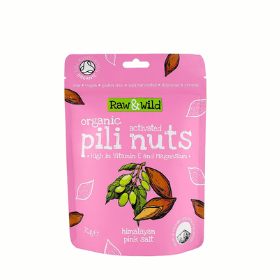 Activated Himalayan Pink Salt Pili Nuts from Raw & Wild