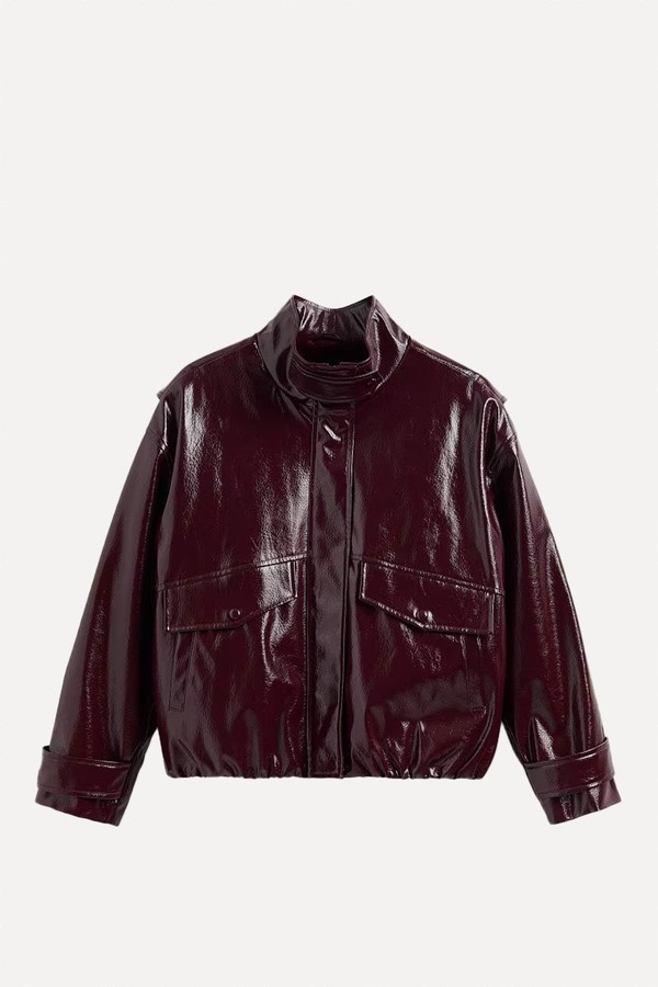 Faux Leather Jacket from Reserved