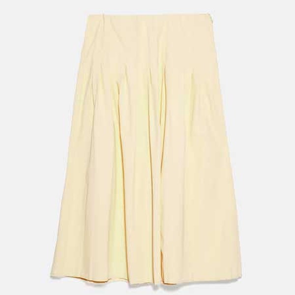 Box Pleat Skirt