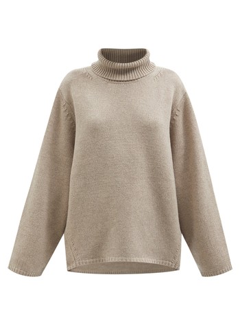 Roll-Neck Wool-Blend Sweater from Totême